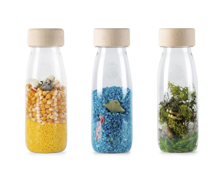 PETIT BOUM 3 Bouteilles Sensorielles - Nature - D�s 3 mois