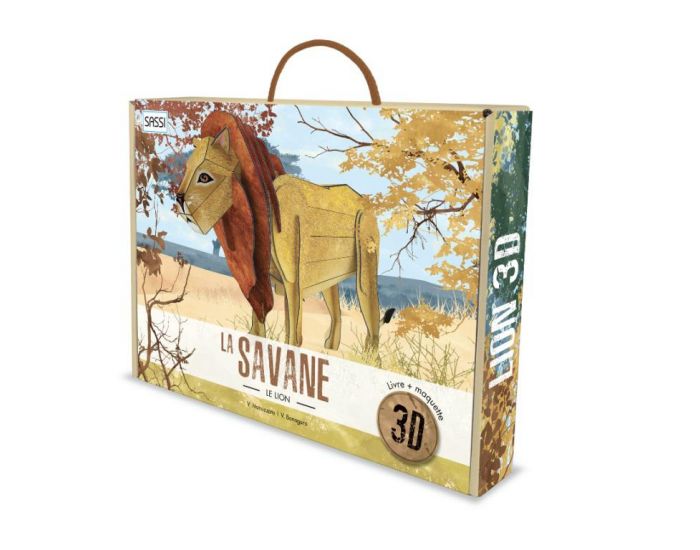 SASSI JUNIOR La Savane - Le Lion 3D - D�s 6 ans