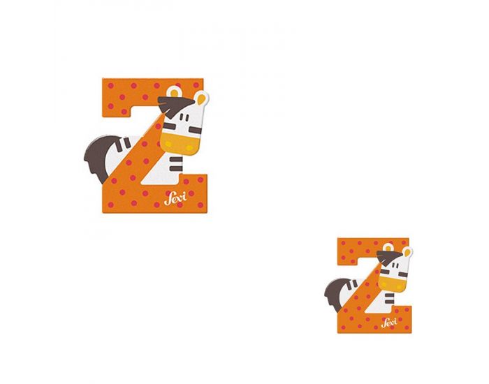 SEVI Lettre Z - Zebre