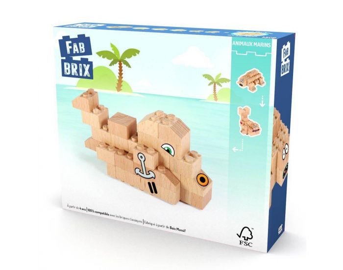 FABBRIX FabBrix Animaux marins - D�s 4 ans