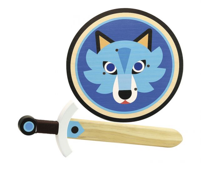 VILAC Set bouclier et Ep�e Loup - D�s 4 ans