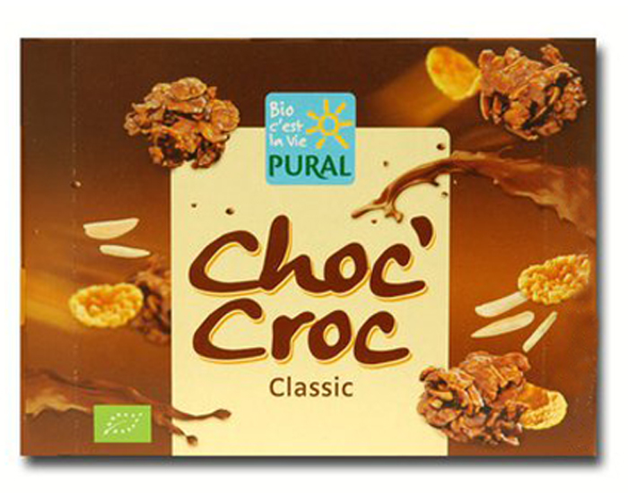 PURAL Choc'Croc Amandes Chocolat au Lait - 100 g
