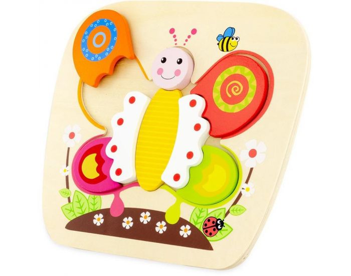 ULYSSE Puzzle Papillon - D�s 12 mois