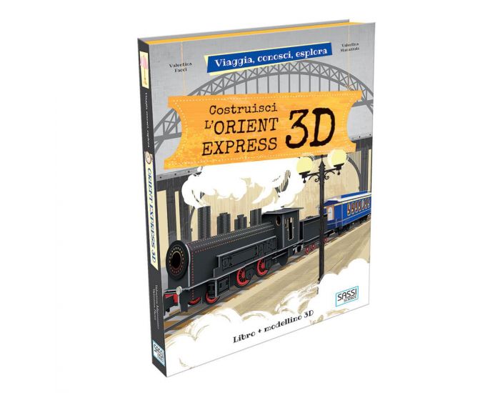 SASSI JUNIOR Construis l'Orient-Express 3D - Ds 6 Ans