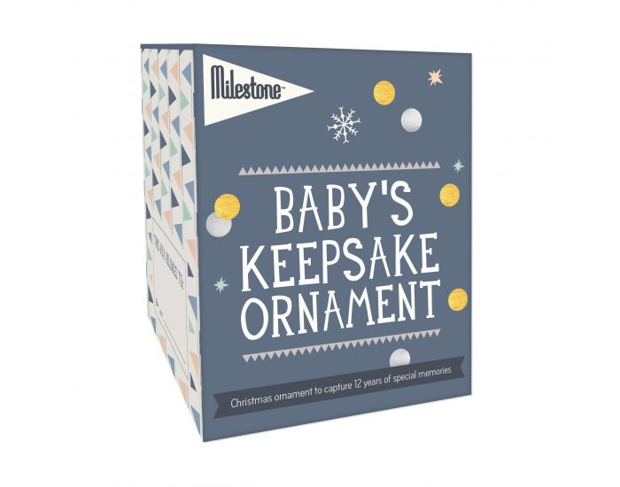 MILESTONE Boule de No�l en Verre - Souvenirs