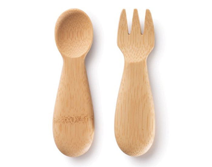 BAMBU Couverts en Bambou Bb - Ds 12 Mois