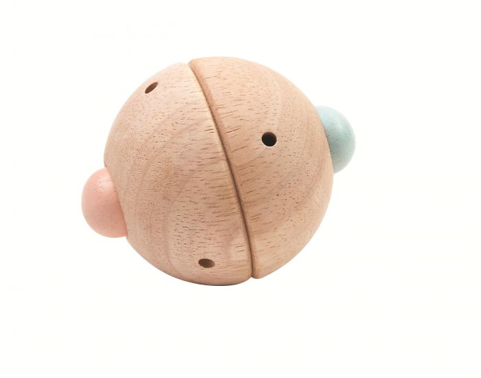 PLAN TOYS Balle sonore pastel - D�s 6 mois