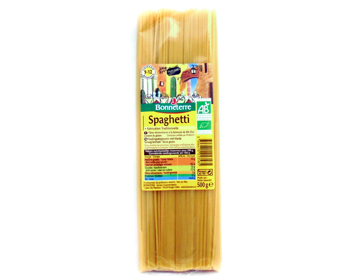 BONNETERRE Spaghetti - Ptes Blanches - 500g