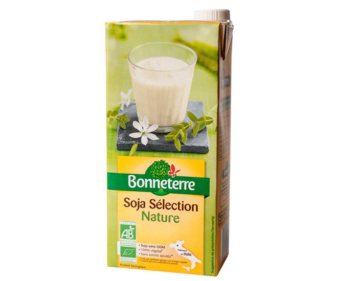 BONNETERRE Boisson Vgtale Soja Nature - 1l