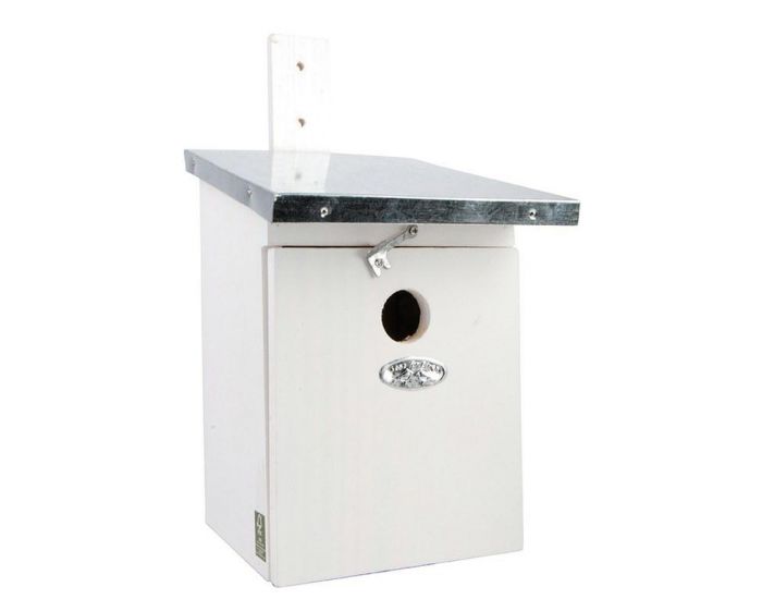 ESSCHERT DESIGN Nichoir m�sange charbonni�re - blanc - D�s 3 ans