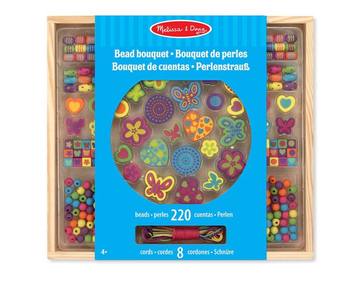 MELISSA & DOUG Bouquet de perles - D�s 3 ans