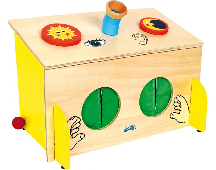 SMALL FOOT COMPANY Boite tactile 3 sens - D�s 3 ans