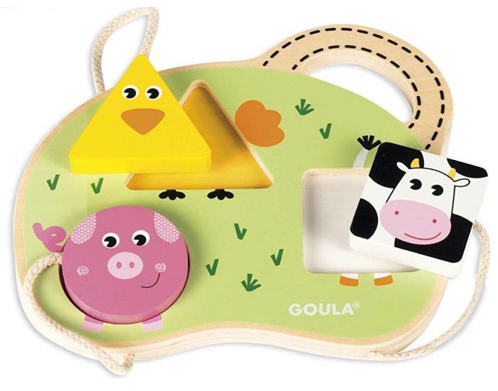 GOULA Mon Premier Puzzle Ferme - D�s 12 mois 