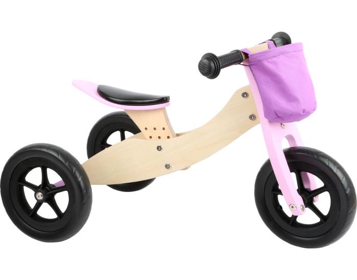 SMALL FOOT COMPANY Draisienne Tricycle 2 en 1 Maxi Rose - D�s 12 mois
