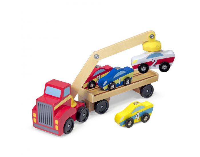 MELISSA & DOUG Remorqueur Magntique de Voitures - Ds 3 ans