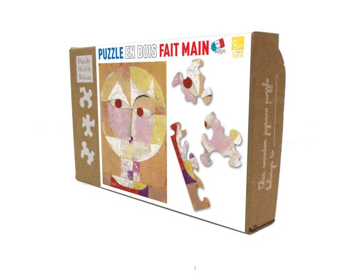 MICHELE WILSON Puzzle Senecio de Klee - 12 Pi�ces - D�s 3 ans