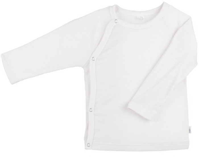 IOBIO T-shirt Kimono en Coton - Blanc