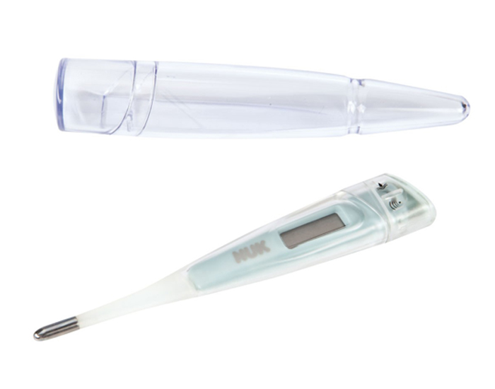 Lot de 2 thermomètres médicaux bébé sucette thermomètre +