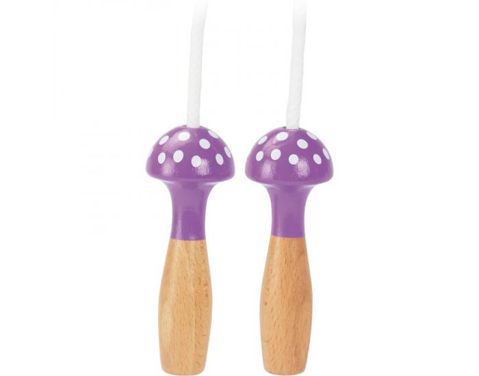 VILAC Corde � sauter mauve � pois - D�s 5 ans