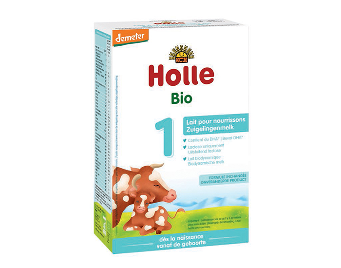 HOLLE Lait pour Nourrisson 1 - De 0  6 mois - 400 g