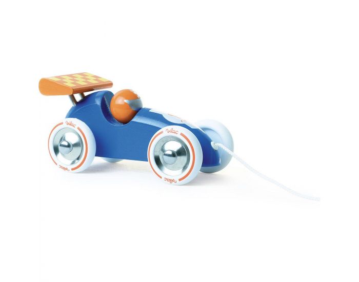 VILAC Voiture de course en bois verte et rouge Fabrication fran�aise - Vilac