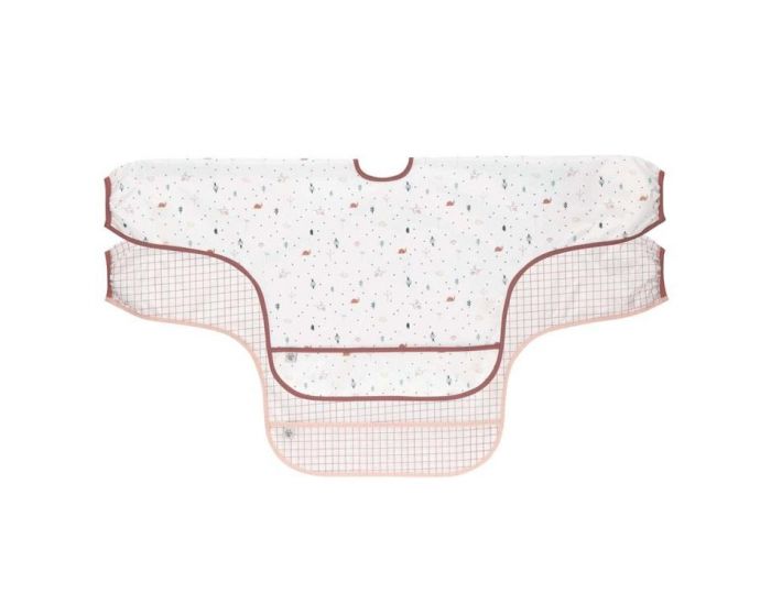 LASSIG Lot de 2 Bavoirs - Manches Longues - 6-24 Mois