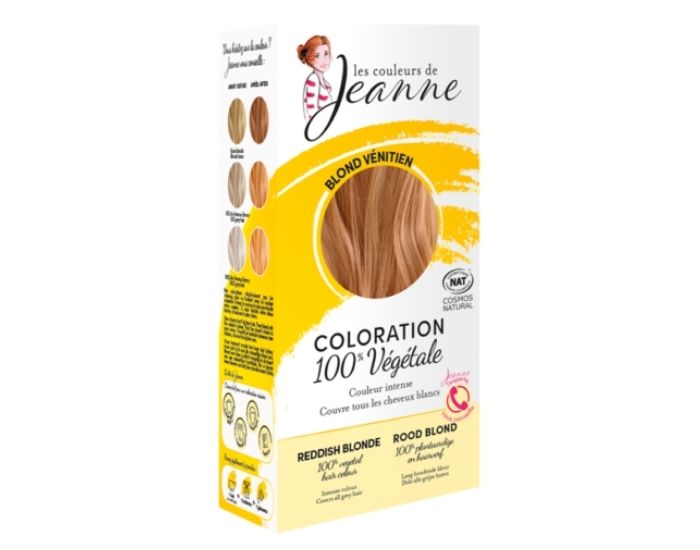 LES COULEURS DE JEANNE Coloration 100% Bio & Vgtale - Blond vnitien