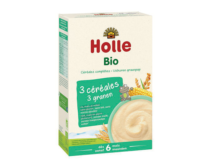 Holle - Petit pot bébé - Pomme & banane et épeautre - 190g - Holle - Sebio