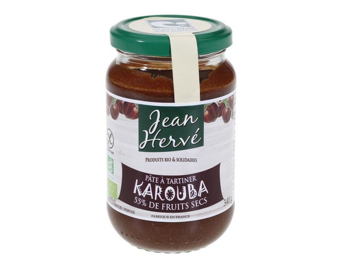 JEAN-HERV� Karouba P�te � Tartiner Caroube-Noisette - 340g 