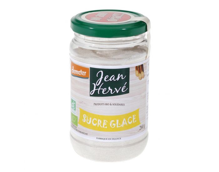 JEAN-HERV� Sucre Glace de Canne Roux Demeter Bio - 260g