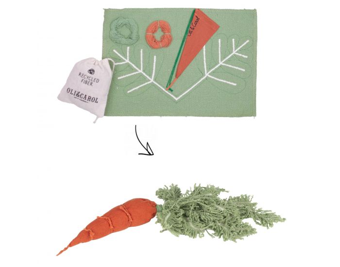 OLI & CAROL Kit de Couture Do It Yourself Cathy La Carotte - D�s 6 ans 