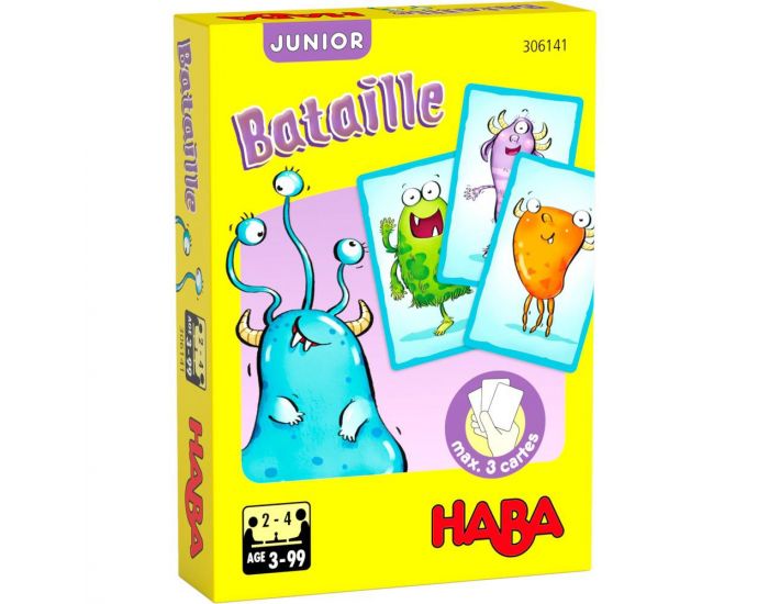 HABA Bataille Junior - Ds 3 ans