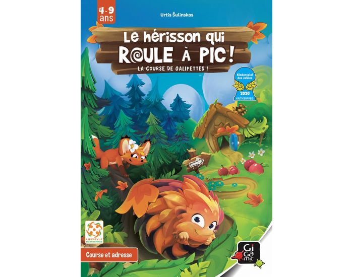 GIGAMIC Le H�risson qui Roule � Pic - D�s 4 ans
