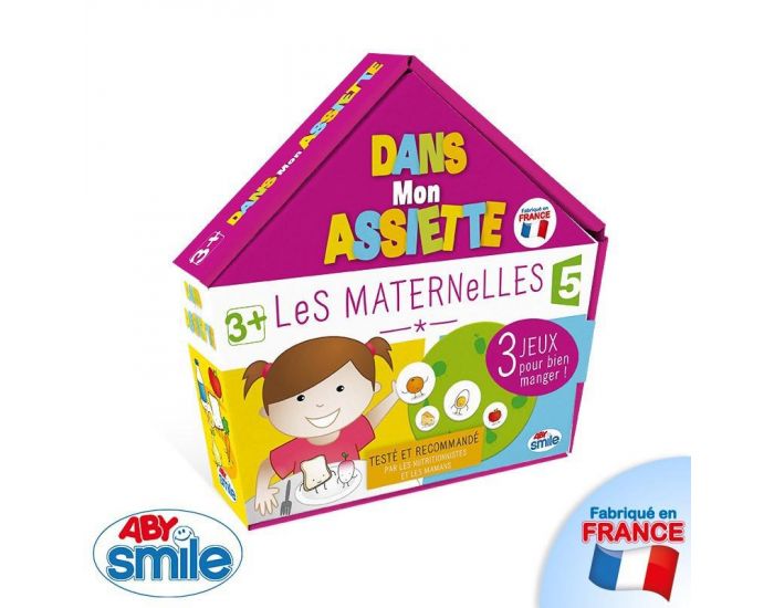 ABY SMILE La Maison Des Maternelles - Dans Mon Assiette - Ds 3 ans