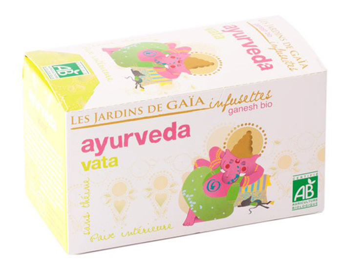 LES JARDINS DE GAIA Infusion Ayurvda Vata - Infusettes