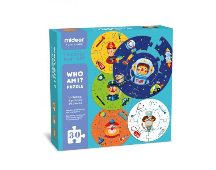 MIDEER Puzzle Qui Suis-Je - D�s 3 ans 