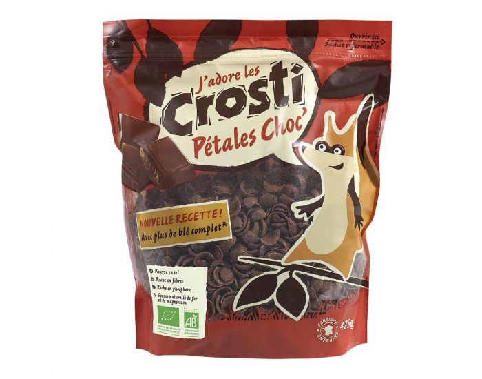 FAVRICHON C�r�ales Crosti P�tales Chocolat - 425g