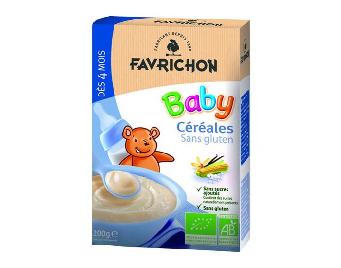 Céréales Baby Solubles - 200g, FAVRICHON