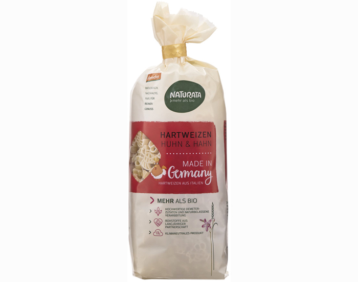 NATURATA Ptes au Bl Dur - Poule et Coq - 250 g