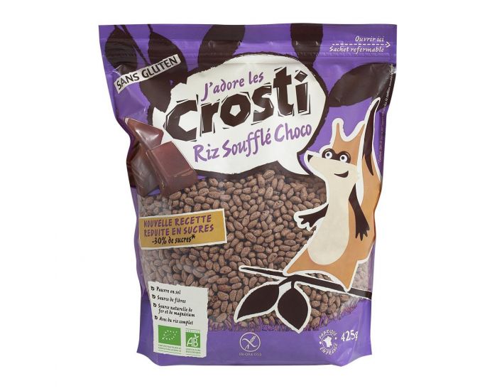 FAVRICHON C�r�ales Crosti Riz Souffl�-Chocolat - 425g