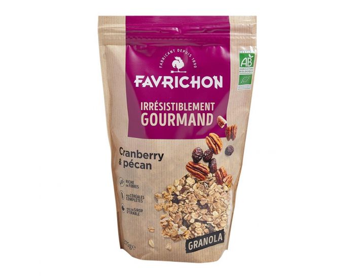 FAVRICHON Granola Cranberry-Pcan - 375g