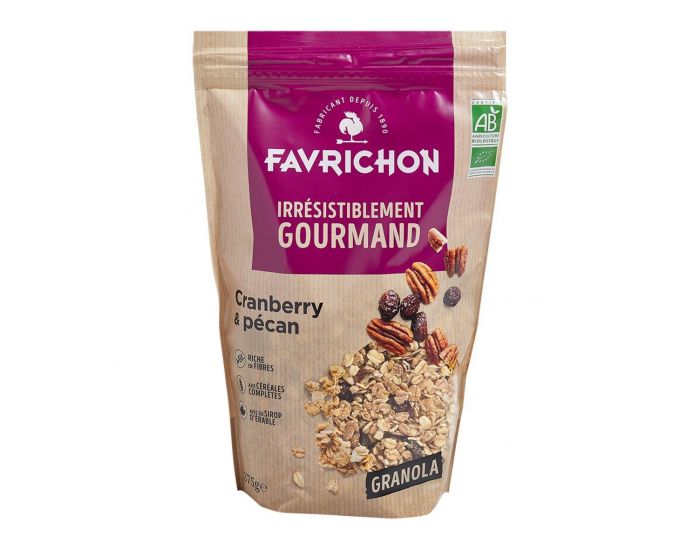 FAVRICHON Granola Cranberry-P�can - 375g