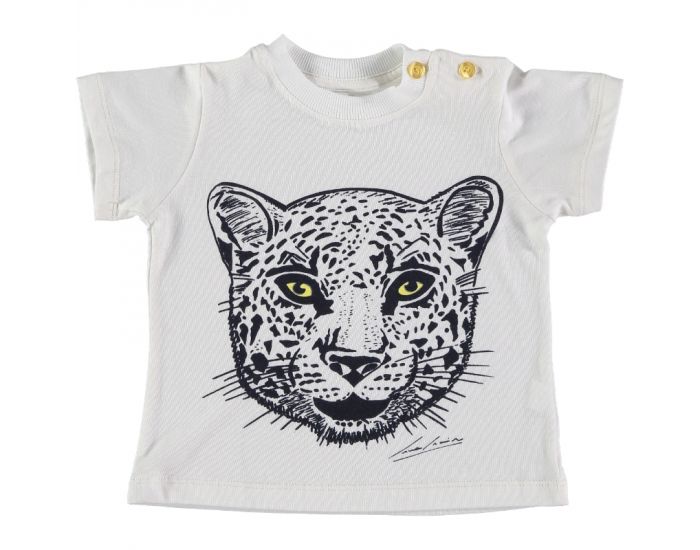 ANGUE ANGUE Tee Shirt Jaguar - Blanc