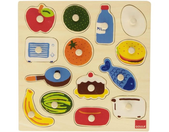 GOULA Puzzle Dedans Dehors - D�s 2 ans 