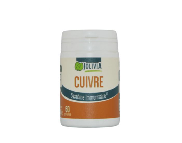JOLIVIA Cuivre - 60 G�lules De 2 Mg