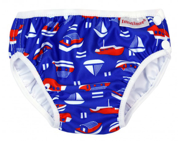IMSEVIMSE Maillot de Bain - Bateau Bleu