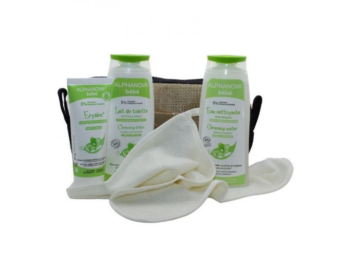 ALPHANOVA Coffret Toilette B�b� Au Naturel