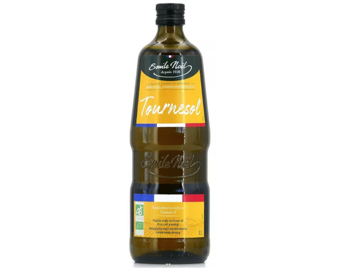 EMILE NOL Huile Vierge de Tournesol - 1 L