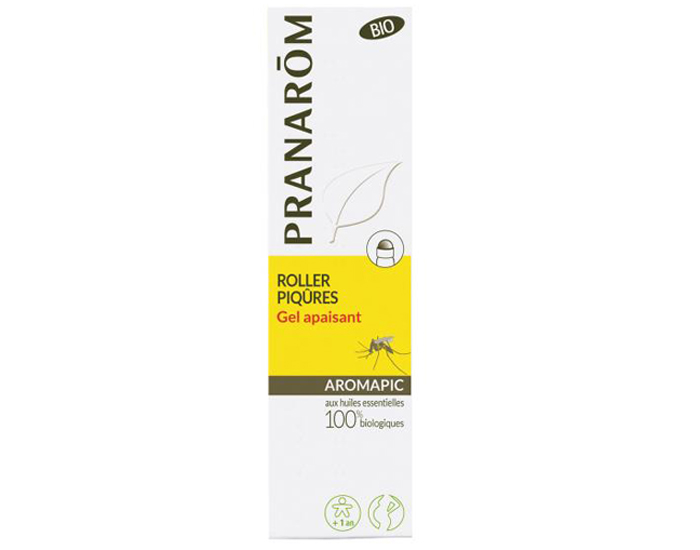 PRANAROM Aromapic Roller Piqures Bio - Ds 30 mois - 15 ml