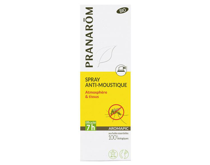PRANAROM Aromapic Spray Anti-Moustique Bio - 100 ml